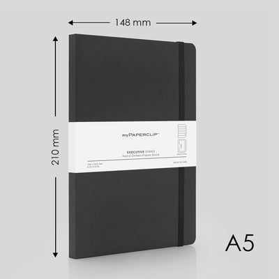 myPAPERCLIP Executive Series Notebook A5 - Ruled