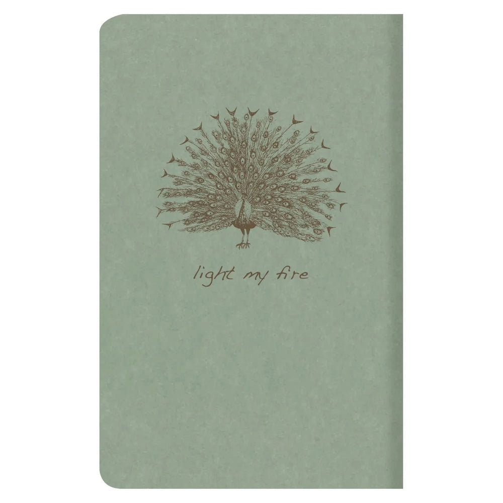 Clairefontaine Flying Spirit Cahier Notebook A6+ Lined - Eucalyptus Green