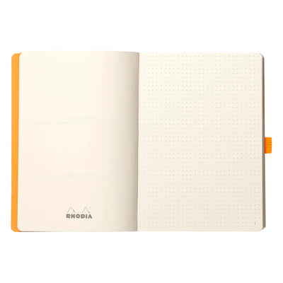 Rhodia Goal Book A5 Dot Grid - Rose Smoke