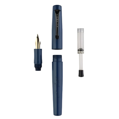 Kanwrite Mozart 14kt Fountain Pen - Deep Blue Sea