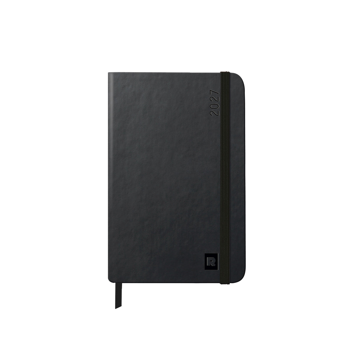 Rhodia 2027 Hard Cover A6 Weekly Horizontal Webplanner - Black