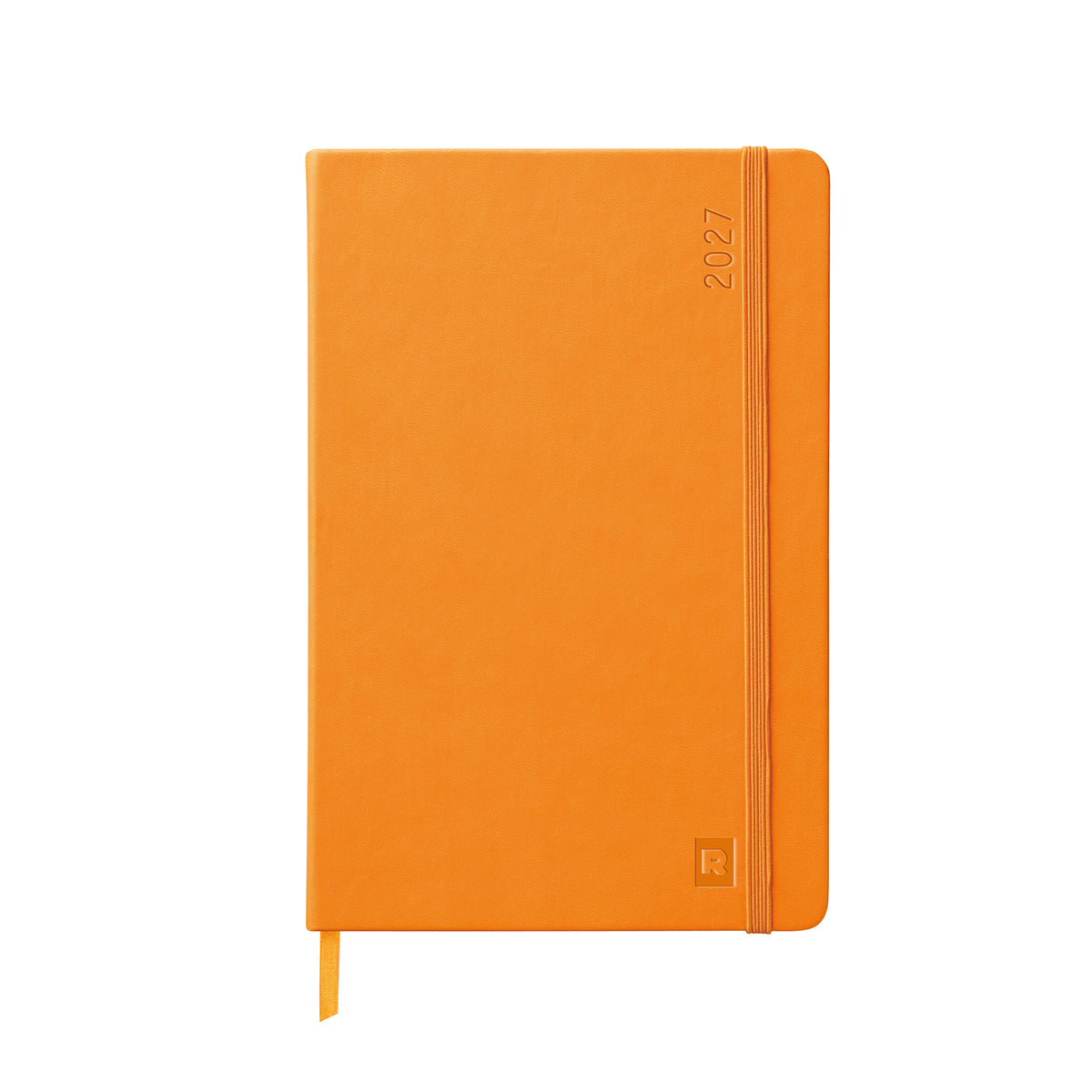 Rhodia 2027 Hard Cover A5 Weekly Horizontal Webplanner - Orange