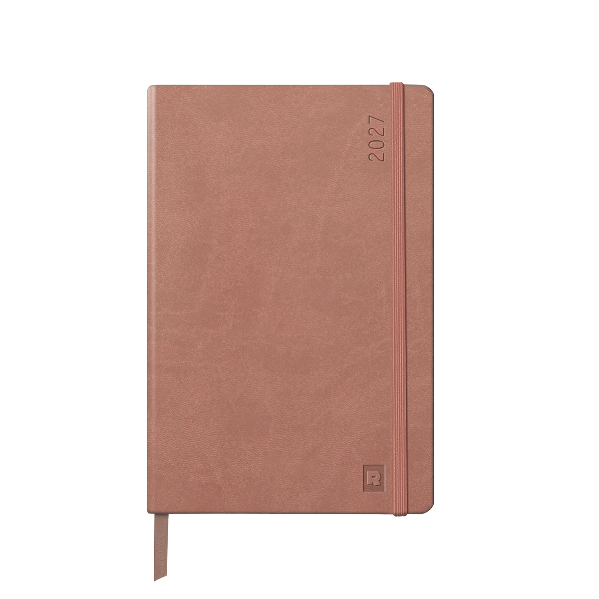 Rhodia 2027 Hard Cover A5 Weekly Horizontal Webplanner - Rosewood