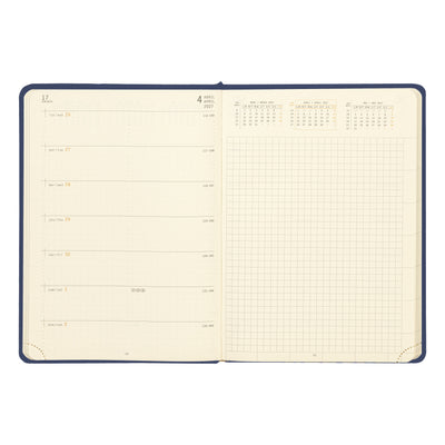 Rhodia 2027 Hard Cover A5 Weekly Horizontal Webplanner - Sapphire