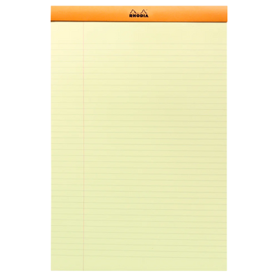 Rhodia Pad #19 Legal Pad A4+ Lined with Margin