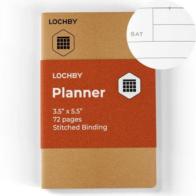 LOCHBY Pocket Journal Notebook - Planner