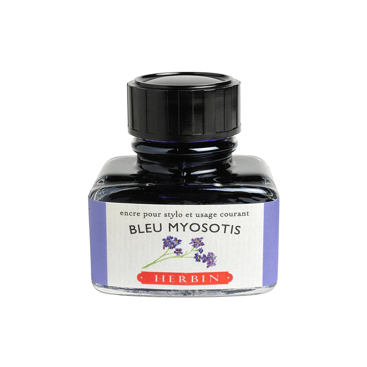 Jacques Herbin Bottle Ink 30ml - Bleu Myosotis (Forget-Me-Not Blue)