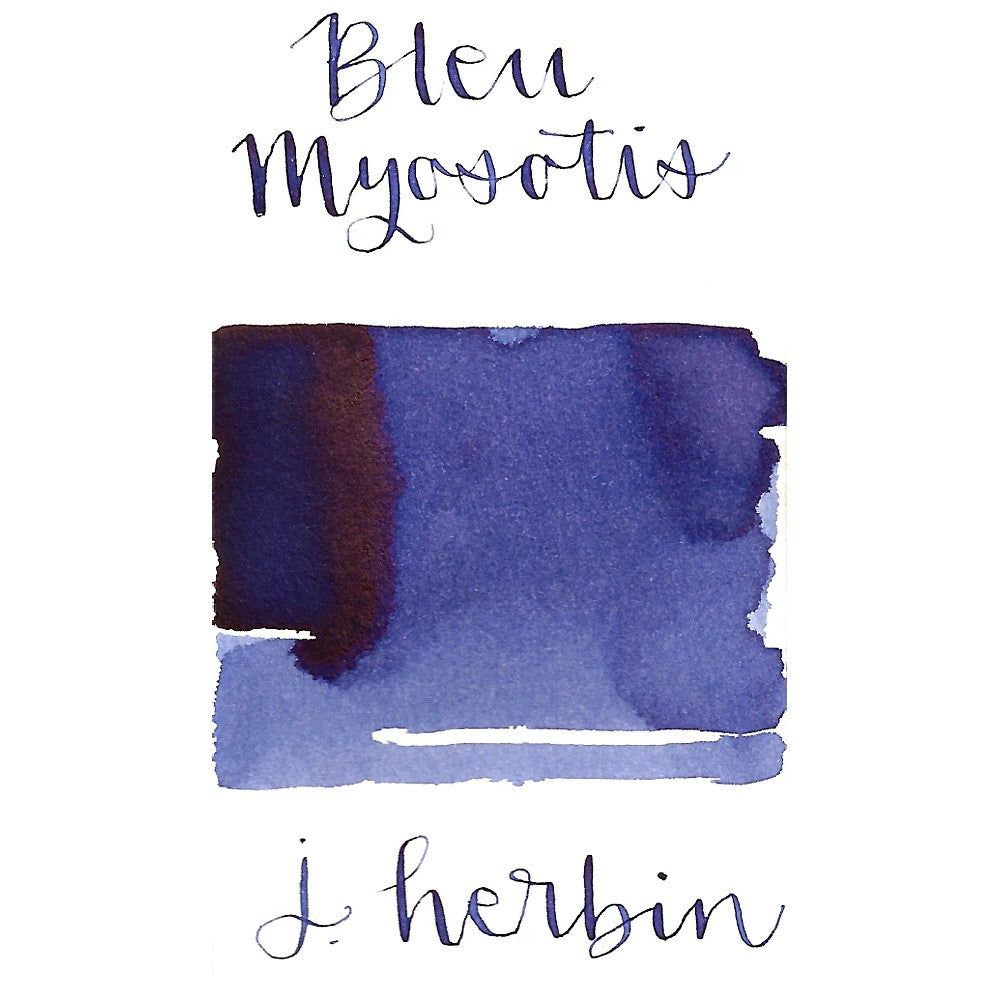 Jacques Herbin Bottle Ink 30ml - Bleu Myosotis (Forget-Me-Not Blue)