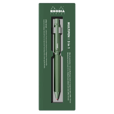 Rhodia scRipt 3-in-1 Multi Pen - Sage