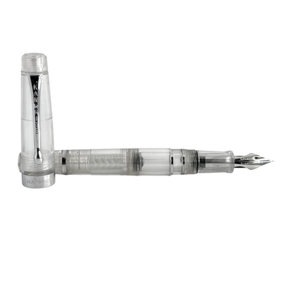 Kanwrite Heritage Fountain Pen - Clear Demo / Chrome Trim