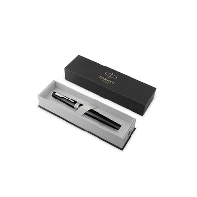 Parker Meridian Fountain Pen - Black / Chrome Trim