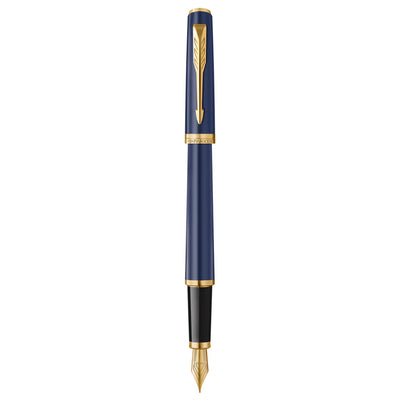 Parker Meridian Fountain Pen - Blue / Gold Trim
