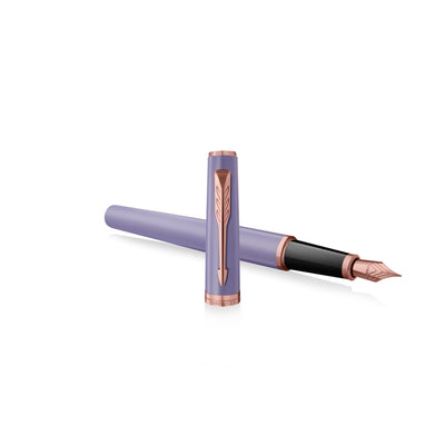 Parker Meridian Fountain Pen - Lilac / Pink Gold Trim