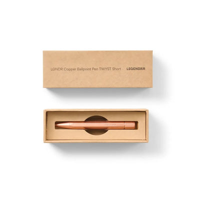 Legendar LGNDR Ballpoint Short Pen - Copper