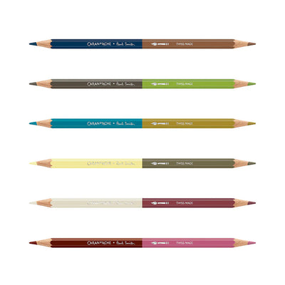 Caran dAche Paul Smith #5 Bicolour Pencil Set