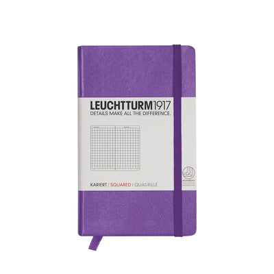 Leuchtturm 1917 Notebook Hard Cover A6 Grid - Assorted Colours
