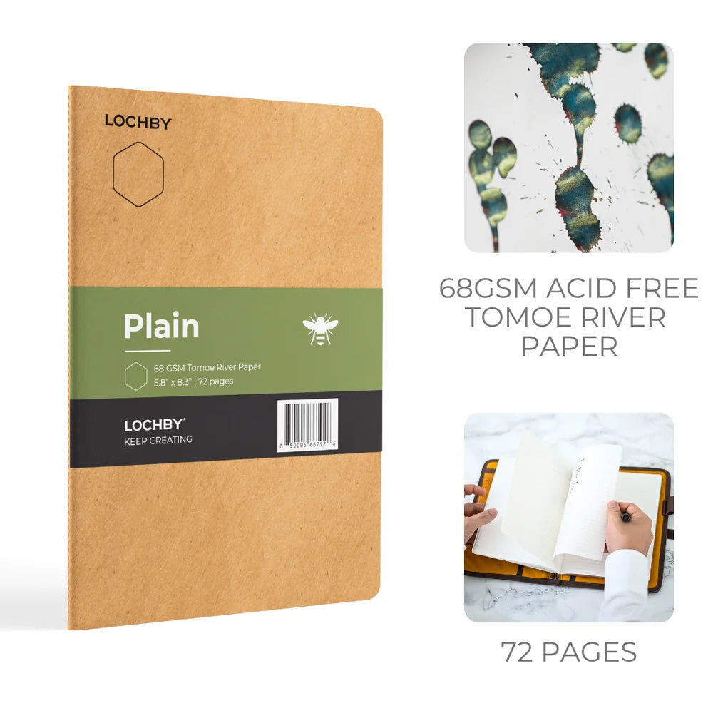 LOCHBY A5 Journal Notebook - Plain