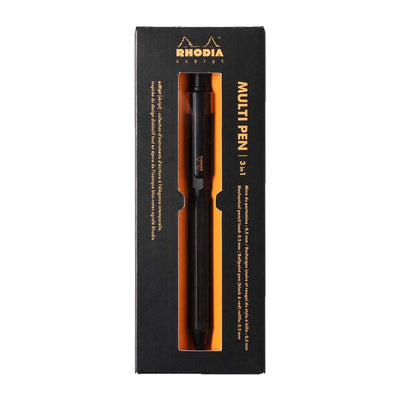 Rhodia scRipt 3-in-1 Multi Pen - Black