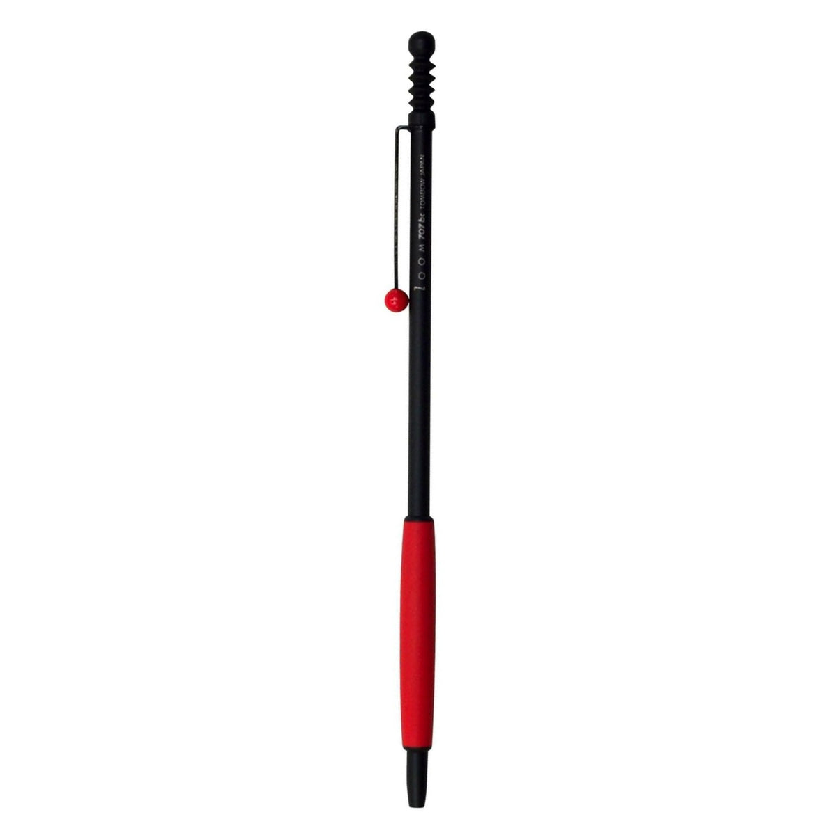TOMBOW Zoom 707 Ballpoint Pen - Black / Red Trim