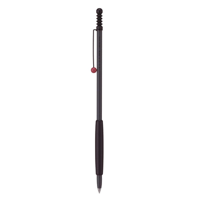 Tombow Zoom 707 Ballpoint Pen - Matte Grey / Black