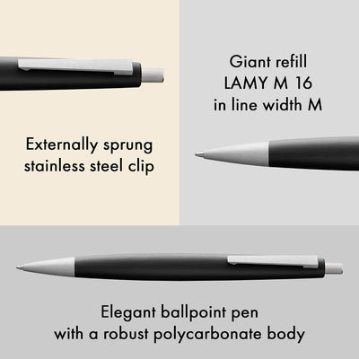 LAMY 2000 Ballpoint Pen - Black