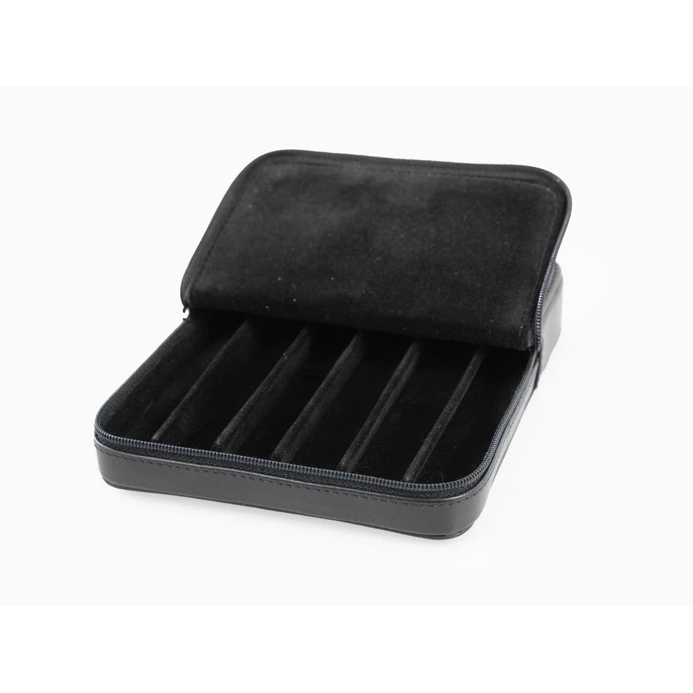 Visconti Leather Pen Holder - 6 Pen