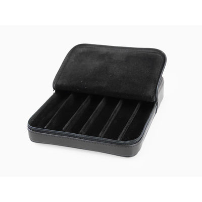 Visconti Leather Pen Holder - 6 Pen