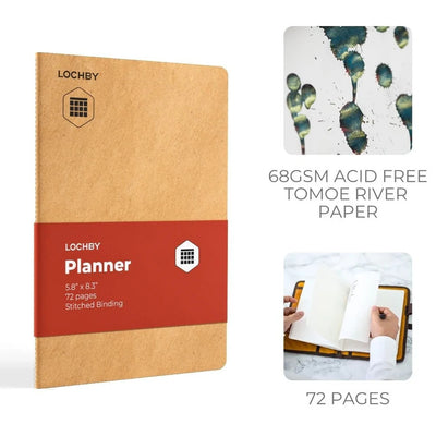 LOCHBY A5 Journal Notebook - Planner