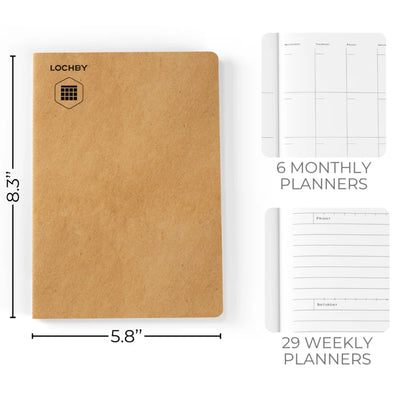 LOCHBY A5 Journal Notebook - Planner