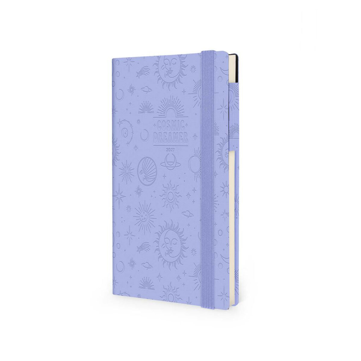 Legami 2027 Medium Weekly Diary / Notebook - Cosmic Lilac