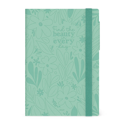 Legami 2027 Medium Weekly Diary / Notebook - Botanical Garden