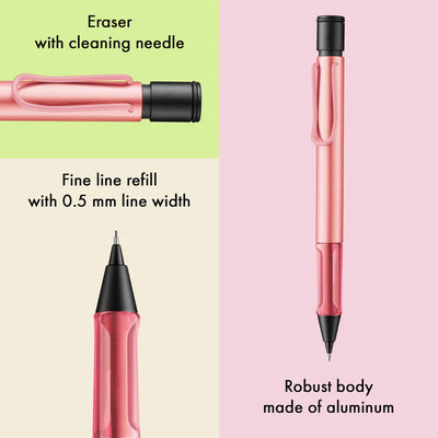 LAMY AL-star Mechanical Pencil 0.5mm - Flamingo - Special Edition