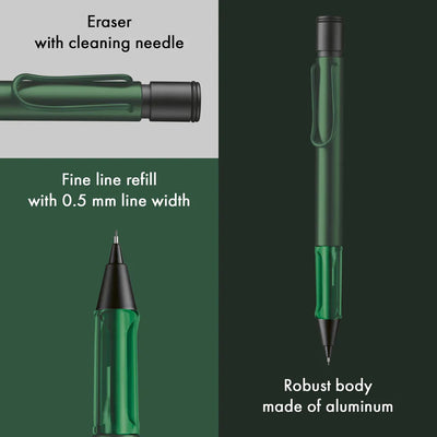 LAMY AL-star Mechanical Pencil 0.5mm - Pine - Special Edition