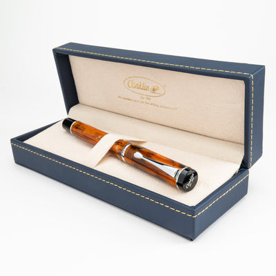 Conklin Duragraph Fountain Pen - Amber