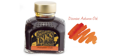 Diamine Ink Bottle 80ml - Brown Shades - Assorted Colours