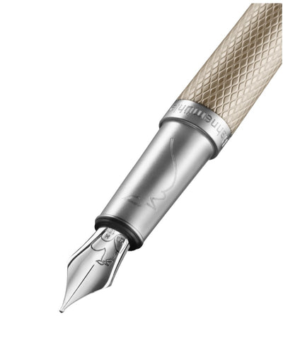 Hahnemuehle SLIM Edition Guilloche Beige - 18kt Fountain Pen