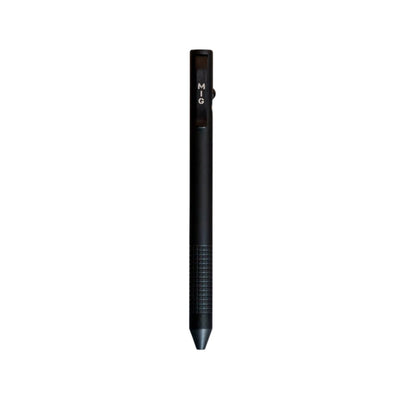 MIG Model 1 Bolt Action Ballpoint Pen - Black Grid