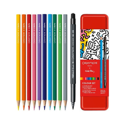 Caran dAche Watercolour Pencil Set - Keith Haring - Special Edition
