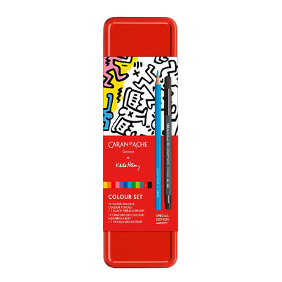 Caran dAche Watercolour Pencil Set - Keith Haring - Special Edition