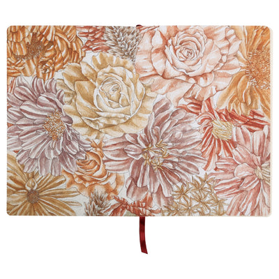 Rhodia Notebook Soft Cover A5 Lined - Orange Botanique
