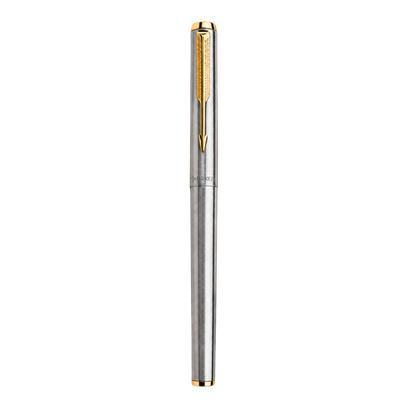 Parker 95 Fountain Pen - Stainless Steel / Gold Trim