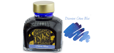 Diamine Ink Bottle 80ml - Blue Shades - Assorted Colours