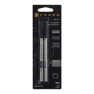 Cross Selectip Standard Gel Rollerball Refill Pack of 2
