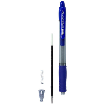 Pilot Super Grip Ballpoint Pen - Blue