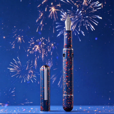Nahvalur Nautlius Fountain Pen - Fireworks