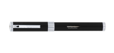 Diplomat Nexus Fountain Pen - Black Lacquer / Chrome Trim