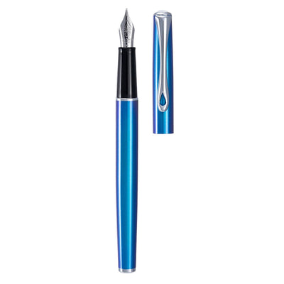 Diplomat Traveller Funky Fountain Pen - Blue