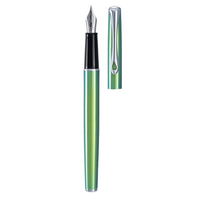 Diplomat Traveller Funky Fountain Pen - Green