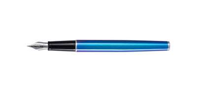 Diplomat Traveller Funky Fountain Pen - Blue