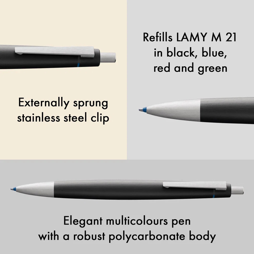 LAMY 2000 Multi-Function Ballpoint Pen - Black